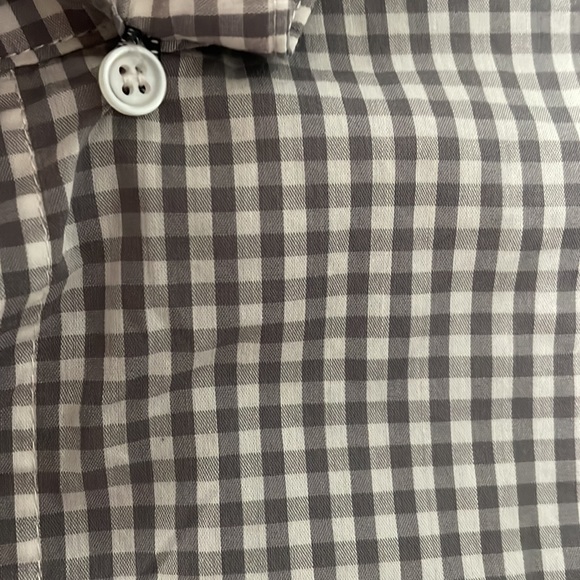 Far West Mens Plaid Long Sleeve Shirt. Made in Canada. Size M - Picture 4 of 7